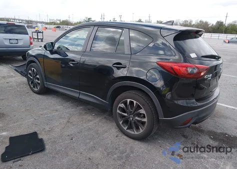 2016 Mazda Cx-5 Grand Touring из США, поврежденный, VIN JM3KE4DY5G0855814